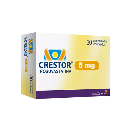 CRESTOR TABLETS (R) ROSUVASTATINA 5MG 30 COMPRIMIDOS RECUBIERTOS