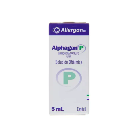 ALPHAGAN P (B) BRIMONIDINA 0.15% SOLUCIÓN OFTÁLMICA 5ML