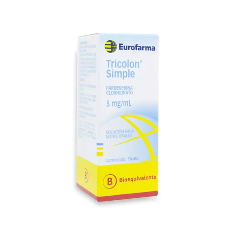 TRICOLON SIMPLE PARGEVERINA 5MG/ML ORAL GOTAS 15ML