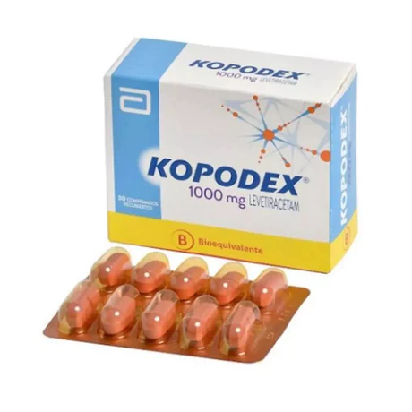 KOPODEX (B) LEVETIRACETAM 1000MG 30 COMPRIMIDOS RECUBIERTOS