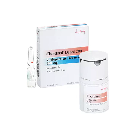CISORDINOL DEPOT ZUCLOPENTIXOL 200MG/ML INYECTABLE 1 AMPOLLA