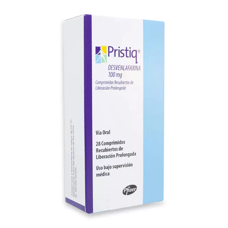 PRISTIQ DESVENLAFAXINA 100MG 28 COMPRIMIDOS PROLONGADOS