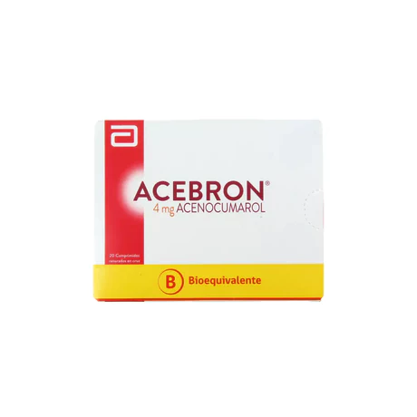ACEBRON (B) ACENOCUMAROL 4MG 20 COMPRIMIDOS