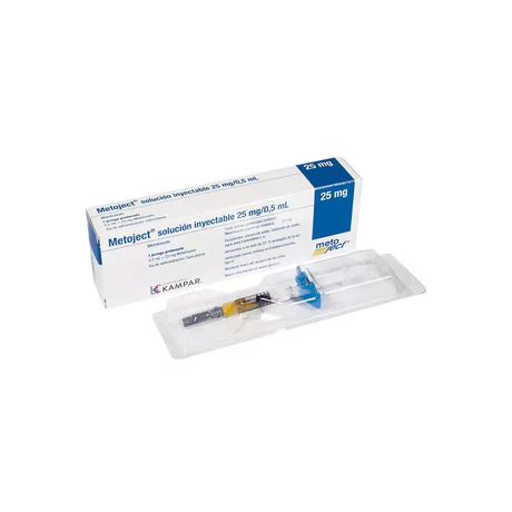 METOJECT (B) METOTREXATO 25MG/0.5ML INYECTABLE 1 JERINGA PRELLENADA