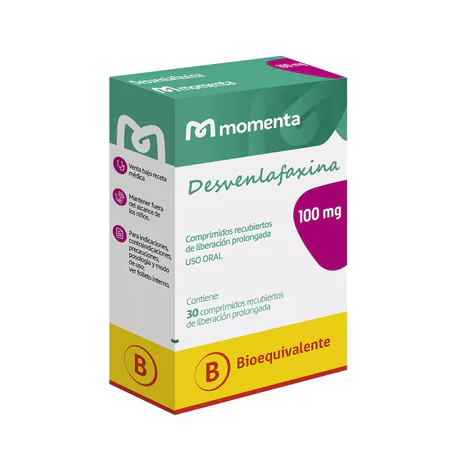 DESVENLAFAXINA (B) 100MG 30 COMPRIMIDOS PROLONGADOS