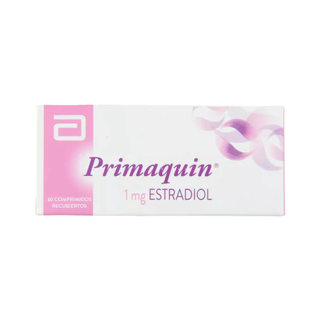 PRIMAQUIN ESTRADIOL 1MG 30 COMPRIMIDOS RECUBIERTOS