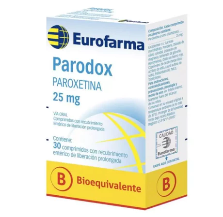 Paradox Xr (B) 25mg x 30 Comprimidos Prolongados
