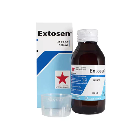 EXTOSEN (B) CLORFENAMINA / CODEINA / PSEUDOEFEDRINA JARABE 100ML