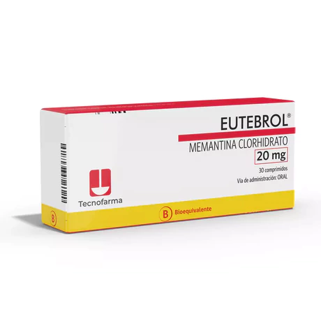 EUTEBROL (B) MEMANTINA 20MG 30 COMPRIMIDOS
