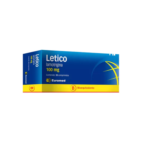 LETICO (B) LAMOTRIGINA 100MG 30 COMPRIMIDOS