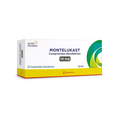 MONTELUKAST (B) 10MG 30 COMPRIMIDOS RECUBIERTOS
