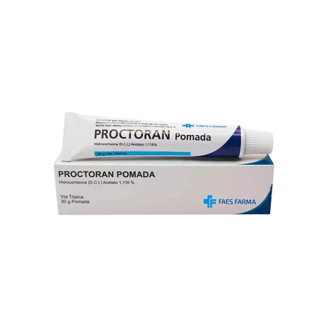 PROCTORAN HIDROCORTISONA 1.116% CREMA 30G