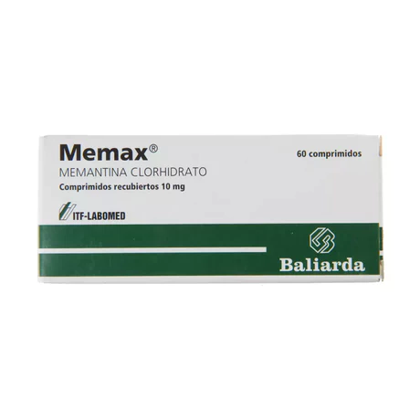 MEMAX MEMANTINA 10MG 60 COMPRIMIDOS RECUBIERTOS
