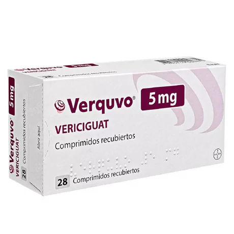 VERQUVO 5MG 28 COMPRIMIDOS RECUBIERTOS