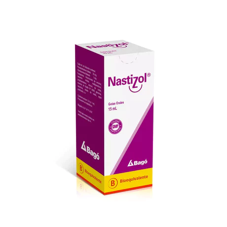 NASTIZOL (B) CLORFENAMINA / PSEUDOEFEDRINA ORAL GOTAS 15ML