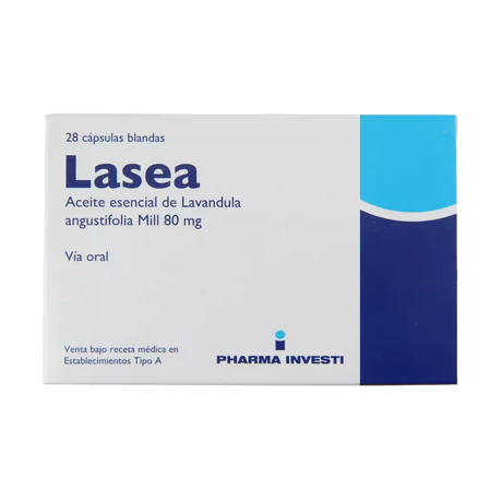 LASEA ACEITE DE LAVANDA 80MG 28 CÁPSULAS BLANDAS