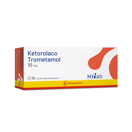 KETOROLACO (B) 10MG 10 COMPRIMIDOS RECUBIERTOS