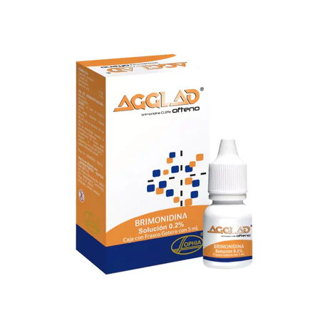 AGGLAD (B) OFTENO BRIMONIDINA 0.2% SOLUCIÓN OFTÁLMICA 5ML
