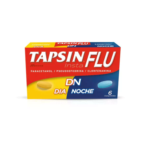 TAPSIN INSTAFLU D/N 6 COMPRIMIDOS