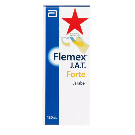 FLEMEX J.A.T. FORTE (B) CODEÍ­NA JARABE 120ML