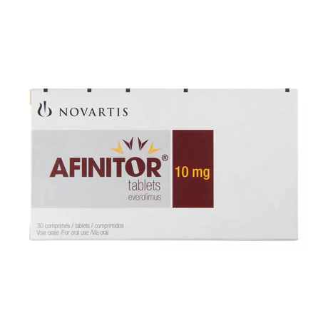 AFINITOR EVEROLIMUS 10MG 30 COMPRIMIDOS