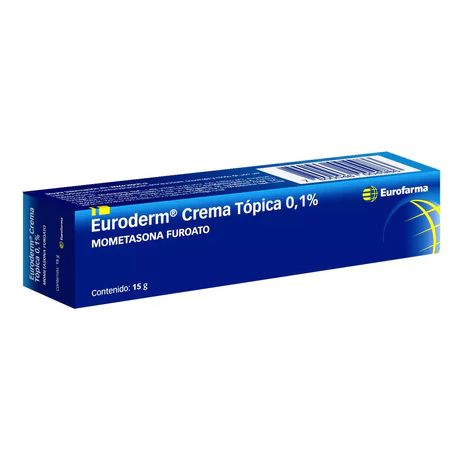 EURODERM MOMETASONA 0.1% CREMA TÓPICA 15G