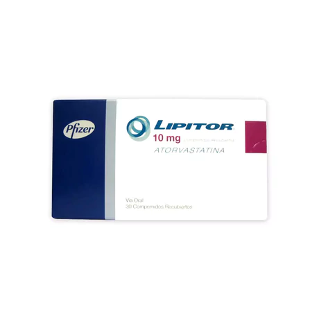 LIPITOR (R) ATORVASTATINA 10MG 30 COMPRIMIDOS RECUBIERTOS