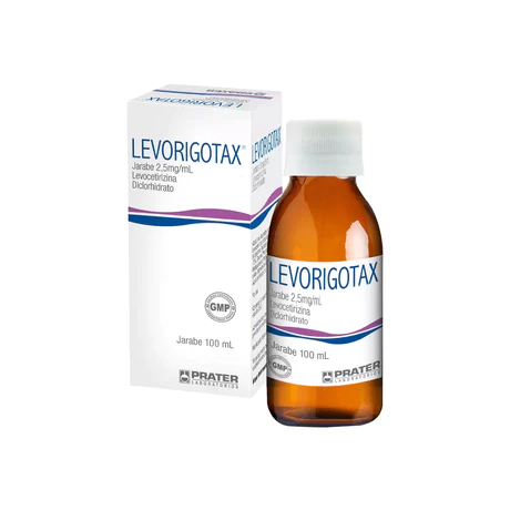 LEVORIGOTAX LEVOCETIRIZINA 2.5MG/5ML JARABE 100ML