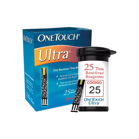 TEST GLUCOSA CINTAS REACTIVAS ULTRA