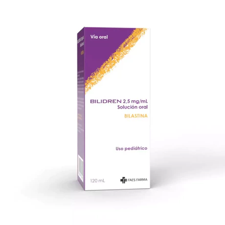 BILIDREN BILASTINA 2.5MG/ML JARABE 120ML