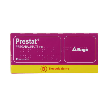 PRESTAT (B) PREGABALINA 75MG 40 COMPRIMIDOS
