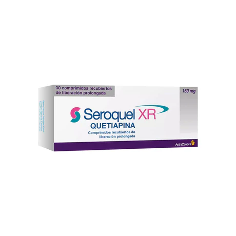 SEROQUEL XR QUETIAPINA 150MG 30 COMPRIMIDOS PROLONGADOS