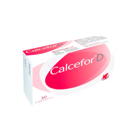 CALCEFOR D CALCIO/VITAMINA D3 30 CÁPSULAS