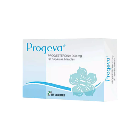 PROGEVA PROGESTERONA 200MG 30 CÁPSULAS