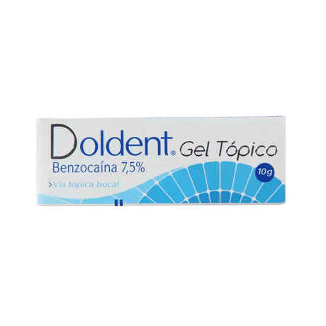 DOLDENT 7.5% GEL TOPICO BUCAL 10 GRS.