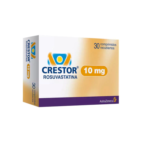 CRESTOR TABLETS (R) ROSUVASTATINA 10MG 30 COMPRIMIDOS RECUBIERTOS
