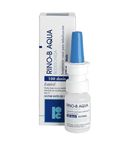 RINO-B AQUA BUDESONIDA 100MCG SOLUCIÓN NASAL 100 DOSIS