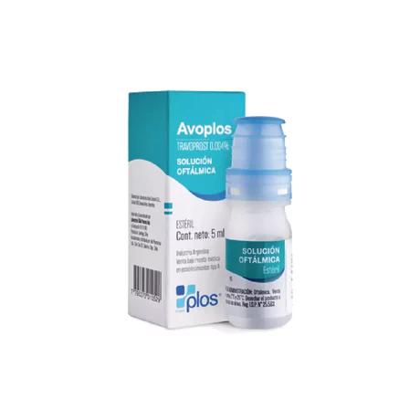 AVOPLOS TRAVOPROST 0.004% SOLUCIÓN OFTÁLMICA 5ML