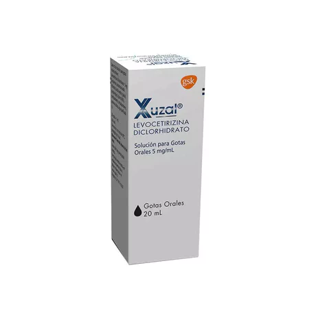 XUZAL (B) LEVOCETIRIZINA 5MG/ML ORAL GOTAS 20ML