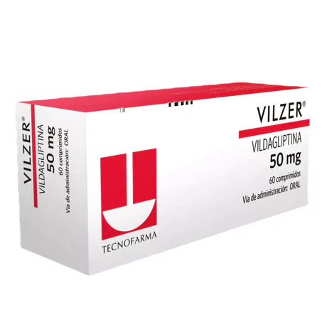 VILZER VILDAGLIPTINA 50MG 60 COMPRIMIDOS
