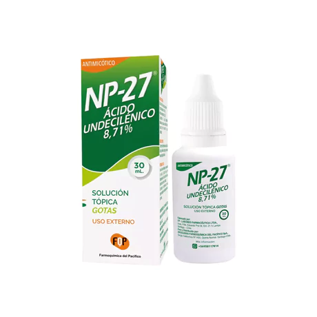 NP-27 ÍCIDO UNDECILÉNICO SOLUCIÓN TOPICA30ML