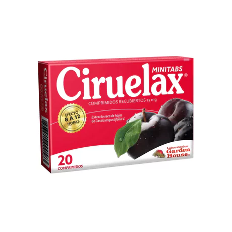 CIRUELAX MINITABS 20 COMPRIMIDOS