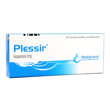 PLESSIR ESZOPICLONA 3MG 30 COMPRIMIDOS RECUBIERTOS