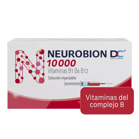 NEUROBION DC (B) VITAMINAS B1-B6-B12 10.000UI/3ML INYECTABLE 3 JERINGAS PRELLENADAS