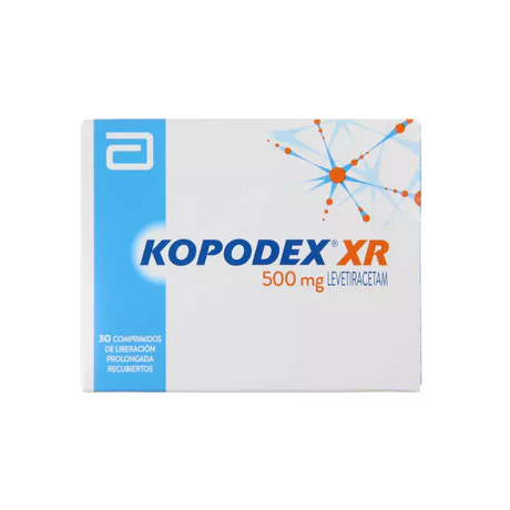 KOPODEX XR LEVETIRACETAM 500MG 30 COMPRIMIDOS PROLONGADOS