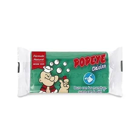 Jabón Barra para Ropa Popeye Clásico 170 g