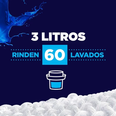 Detergente líquido Concentrado Omo Aloe Vera 3 L - vista alternativa