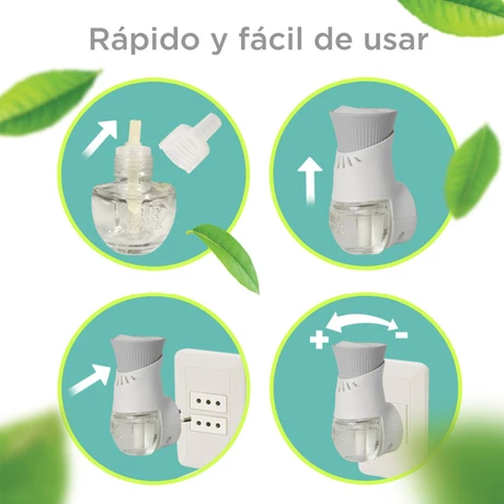 Aparato + Repuesto Aromatizante Ambiental Eléctrico Air Wick Manzana y Canela 21 ml - vista alternativa