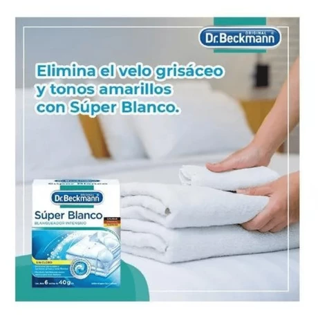 Súper Blanco 240 g + Quitamanchas con Cepillo 250 ml de Dr. Beckmann - vista alternativa