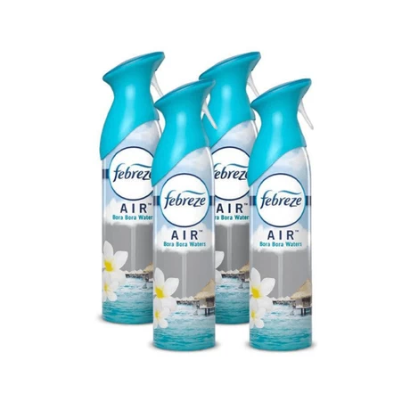 Aromatizante Ambiental Febreze Bora Bora Waters 250 g x4